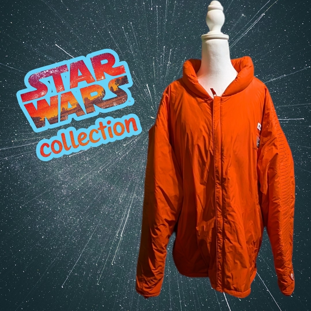 Star Wars Skywalker Pilot Collection Orange and White Jacket